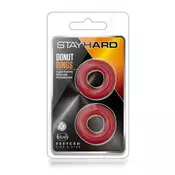 Donut rings red