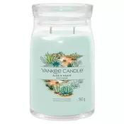 Yankee Candle Svíčka Signature velká, Aloe & Agave, Aloe a agáve, 567 g