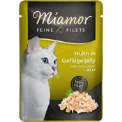 Miamor MIAMOR Feine Filets Piščanec s perutninskim želejem - mokra hrana za mačke - 100g