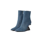 Karl Lagerfeld Škornji WAVERELY moder denim