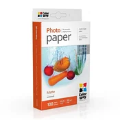 ColorWay Foto papir Mat 190g/m2, 100kos, 10x15 (PM1901004R)