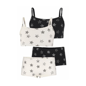 ARIZONA Set perila kremna/črna