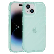Aurora Wave maska za iPhone 14 Plus - zelena