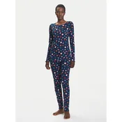 United Colors Of Benetton Pižama 3SUP3P03N Mornarsko modra Regular Fit
