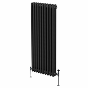 MONSTER Tradicionalni radiator s 3 stebri - 1800 x 472 mm - črn, (21569789)