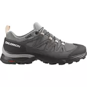 Salomon X WARD LEATHER GTX W, cipele za planinarenje, crna L47182400