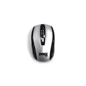 BOOM X Bežicni miš MW-028 Black/Silver/1600 dpi