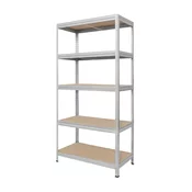 KOVINSKI REGAL PROTOP 180x90x45cm 5 POLIC 175kg | Topdom