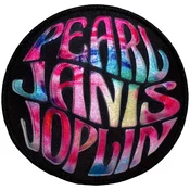 Janis Joplin Pearl Circle Iron-On Patch
