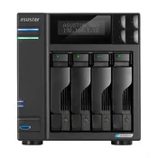 Asustor LOCKERSTOR 4 Gen2+ NAS Desktop Intel® Celeron® N5105 4 GB DDR4 ADM Black