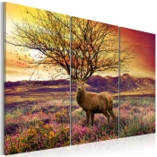 Slika - Fancy antler - triptych 60x40