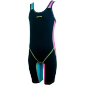 Womens swimwear finis fuse open back kneeskin junior cotton candy 14