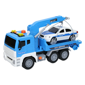 Traktor z avtom in efekti 30 cm