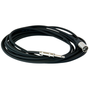 Kabel Master Audio - PMC626, M-XLR/6.3mm, 6m, crni
