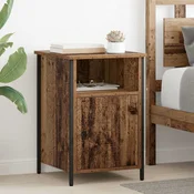 Nocni ormar 2 pcs Staro drvo 40 x 42 x 60 cm Konstruirano drvo