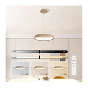 Brilagi - LED prigušiva luster na sajli FALCON MODERN LED/30W/230V 40 cm bež + daljinski upravljac
