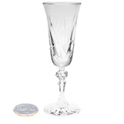 Marika Kristalni kozarci za šampanjec 150ml Frozen Leaf