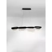 CLAIR LED LUSTER CRNI/STAKLO 43W IP20 3500K NL9187001