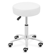 Roler stolček - 48 - 61 cm - 120 kg - bela