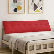 Jastuk za leda Crvena 200 x 19 x 50 cm tkanina