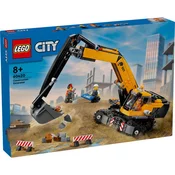 LEGO® City Rumeni gradbeni bager (60420)