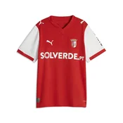 PUMA S.C. Braga Home Jersey Youth, Clothing, Red/White, 13-14Y