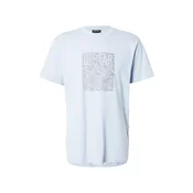 G-STAR Majica Inside Out pastelno modra/temno siva
