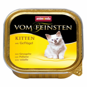 Varčno pakiranje: Animonda vom Feinsten Kitten 36 x 100 g - S perutnino