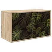 vidaXL Stenska TV omarica ELBURG 69 x 33 x 40 cm Sonoma hrast