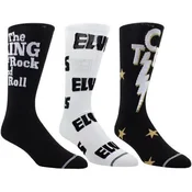 Elvis Presley Nogavice 3 Pack One Size
