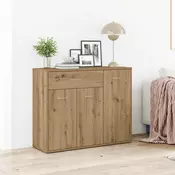 Vidaxl vidaXL Predalnik Artisan hrast 88x30x70 cm lepljen les