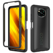Techsuit - Defense360 Pro + zaščita za zaslon - Xiaomi Poco X3 / Poco X3 NFC / Poco X3 Pro - črna