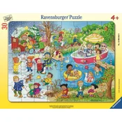 Ravensburger Puzzle 4 letni časi ob vodi 30 kosov