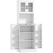 Homestar Kuhinjski omarica 60x395x180 cm bela