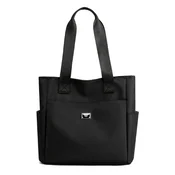 Vodoodporna lahka torba za čez ramo | NYLBAG, Črna