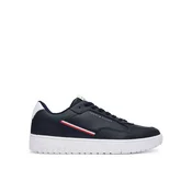 Tommy Hilfiger Superge Th Basket Corporate Stripes FM0FM06091 Mornarsko modra