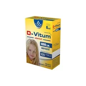 Vitamin D3 1000 IE v pršilu za otroke D-Vitum Oleofarm (6 ml)