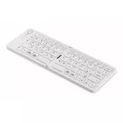 CellularLine KBOARDY zložljiva tipkovnica, Bluetooth, QWERTY, bela (BTKEYBOARDYW)