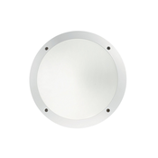 Ideal Lux 96667 - Zunanja stropna svetilka 1xE27/23W/230V bela IP66
