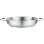 Tava za posluživanje PURE, 28 cm, srebrna, nehrdajuci celik, Fissler