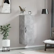 Vidaxl vidaXL Stenska omarica betonsko siva 34,5x34x90 cm