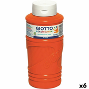 Slikanje prstima Giotto Oranžna 750 ml (6 kom.)