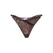 Hunkemöller Tangice Ella rjava/črna