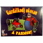 Upravljaj s pametjo na kmetiji - družabna igra v madžarščini