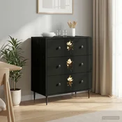 vidaXL Predalni šafka BREMEN Tisk na magnolijah 66 x 36,5 x 76 cm