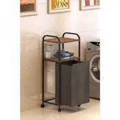 Hanah Home metalna korpa za veš Dh Box, 44 cm, braon