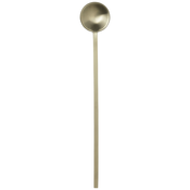 ferm LIVING Barska žlica FEIN 18 cm, zlata, nerjaveče jeklo, čvrsta LIVING