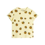 MINI RODINI Majica 2522010623 Rumena Regular Fit