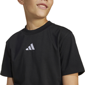 ADIDAS SPORTSWEAR Funkcionalna majica  črna / bela