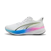 PUMA Darter Pro 2 Running Shoes Unisex, Fitness, White/Black/Lime Squeeze, 42.5